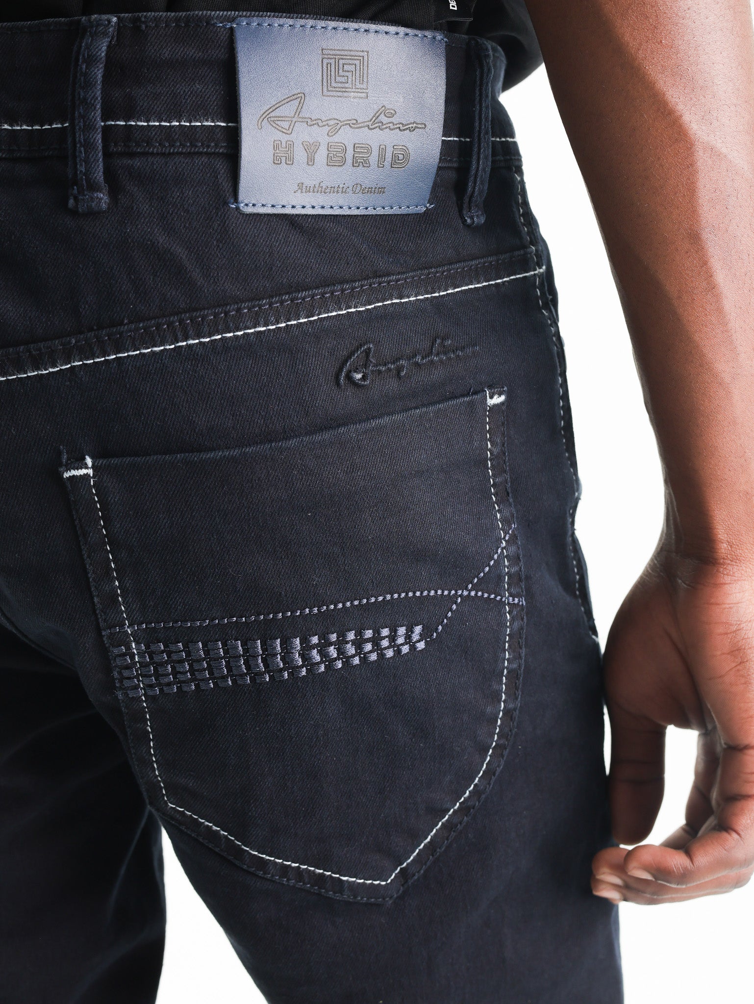 Angelino Hybrid Jeans Blue-Black